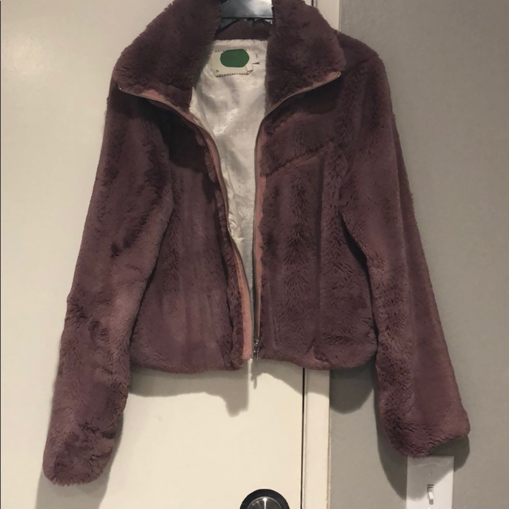 Fuzzie jacket from Anthropologie